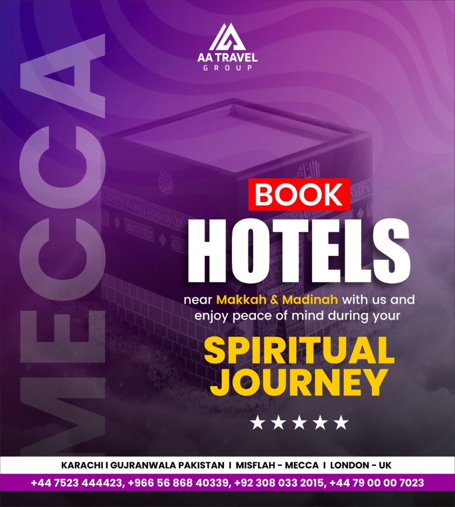Customised Umrah packages with AA Travel Group