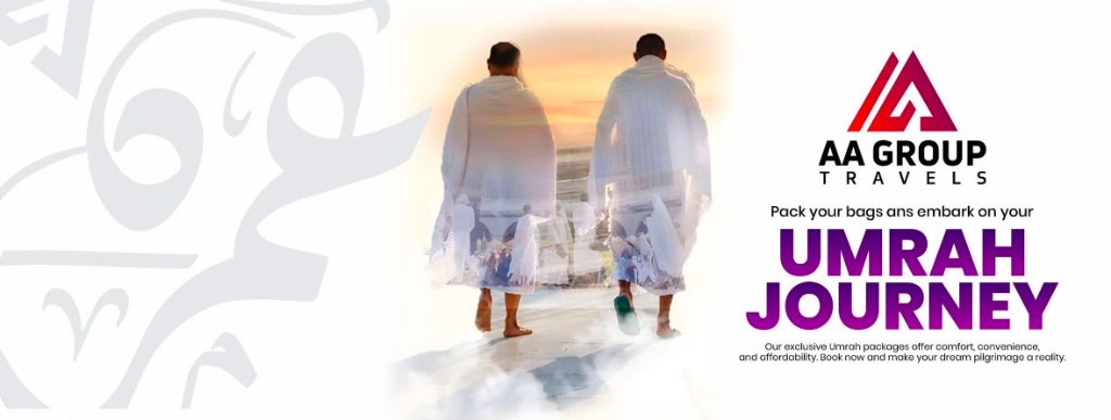 Umrah journey with AA Travel Group